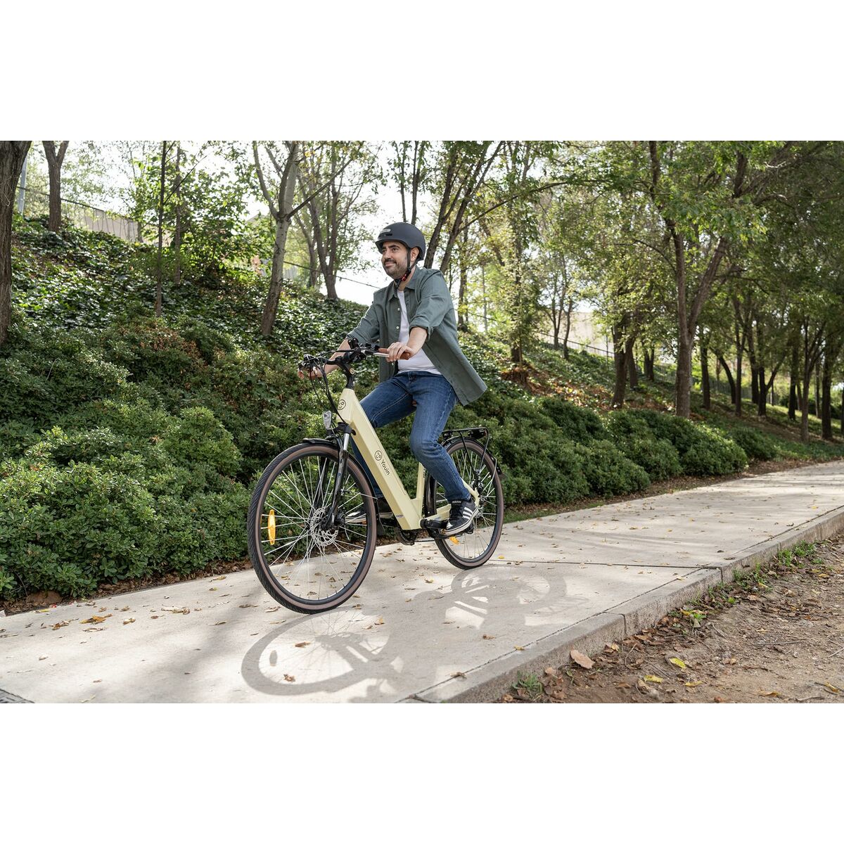 Electric Bike Youin BK2128C Cream 28″ 250 W