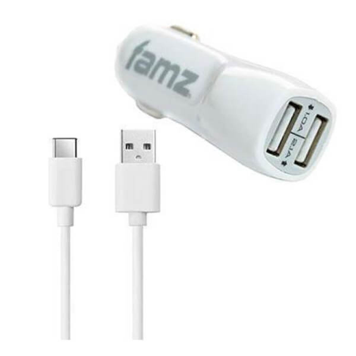 Car Charger Famz White Car Charger Famz White