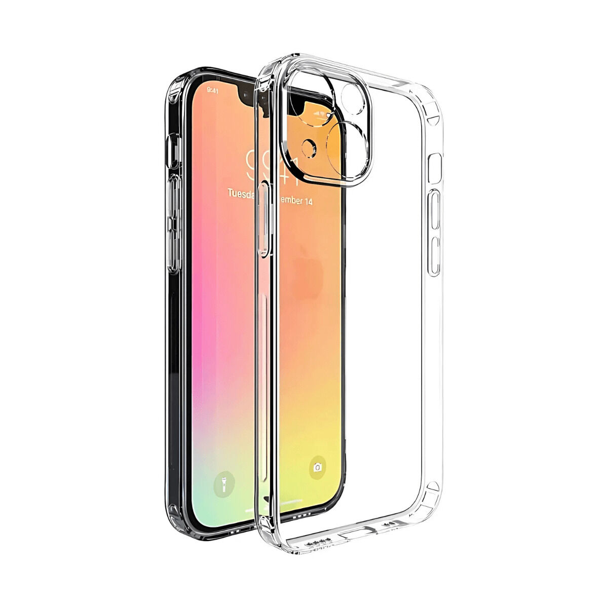 Mobile cover iPhone 14 Transparent Mobile cover iPhone 14 Transparent