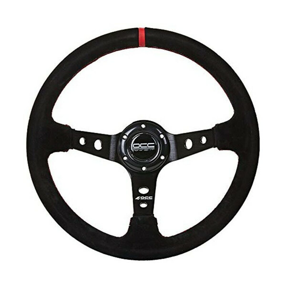 Racing Steering Wheel OCC Motorsport OCCVOL006 Black Racing Steering Wheel OCC Motorsport OCCVOL006 Black