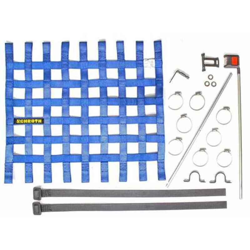 Window Net SCHROTH RACING Blue Window Net SCHROTH RACING Blue
