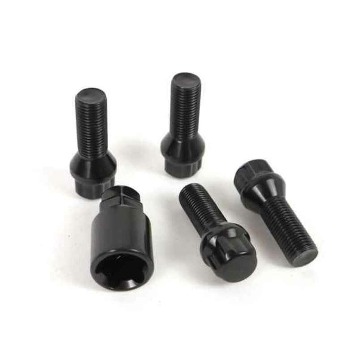 Anti-Theft Screws OMP OMPS09811201 M12 x 1,25 4 uds Black Anti-Theft Screws OMP OMPS09811201 M12 x 1,25 4 uds Black