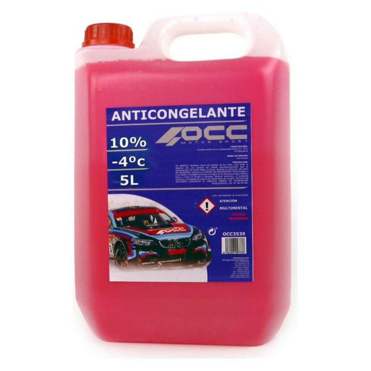 Antifreeze OCC Motorsport OCC3535 10% Pink (5 L) Antifreeze OCC Motorsport OCC3535 10% Pink (5 L)