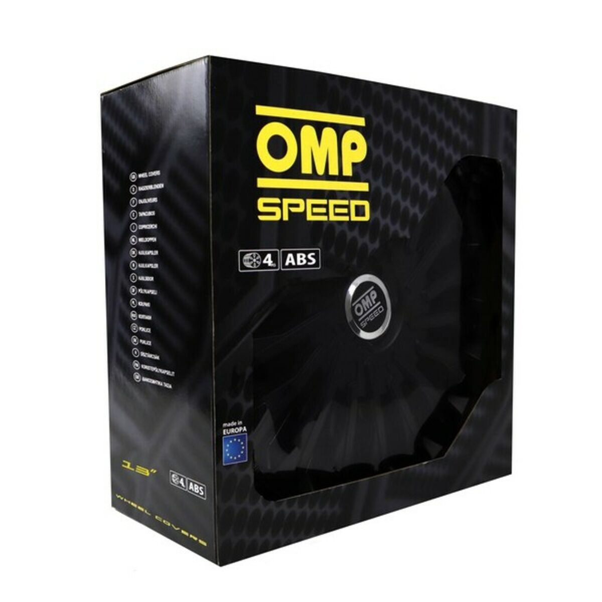 Hubcap OMP Stinger Speed Black 13″ (4 uds)