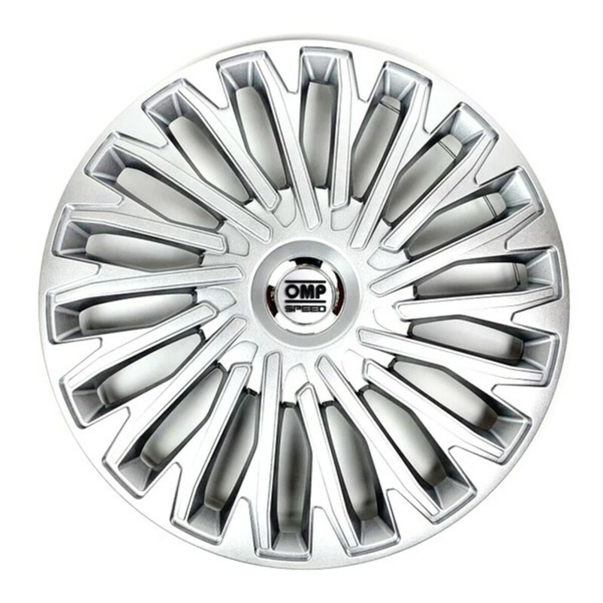 Hubcap OMP Stinger Speed Silver 14″ (4 uds) Hubcap OMP Stinger Speed Silver 14″ (4 uds)