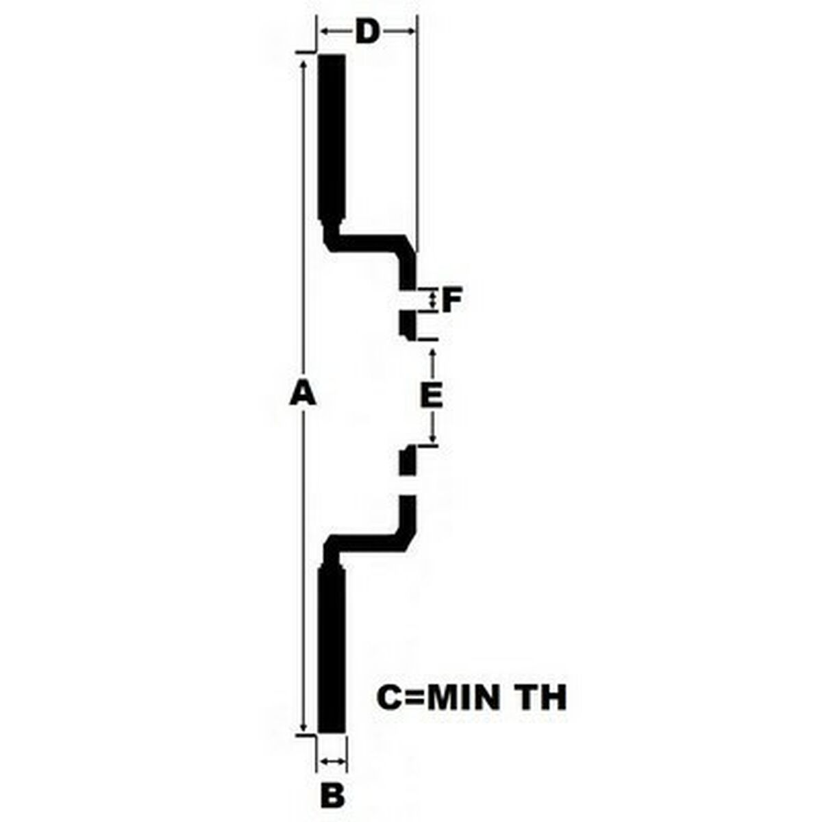 Brake Discs Black Diamond BDKBD144CD Drill