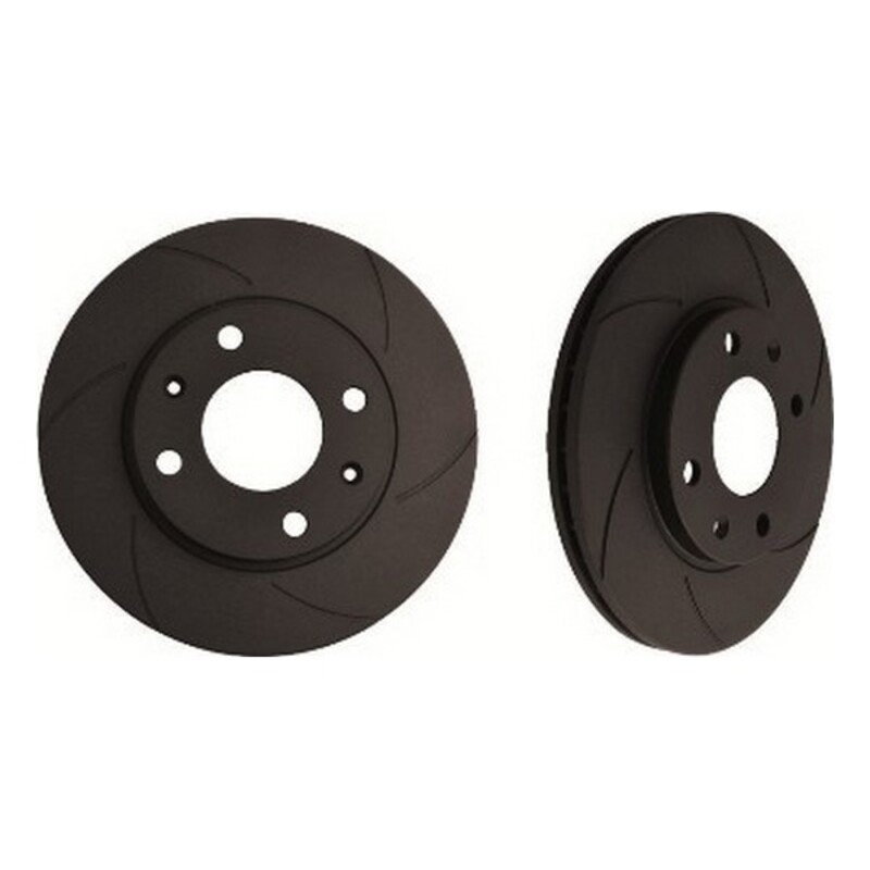 Brake Discs Black Diamond 6KBD1204G6 Solid Rear 6 Stripes Brake Discs Black Diamond 6KBD1204G6 Solid Rear 6 Stripes