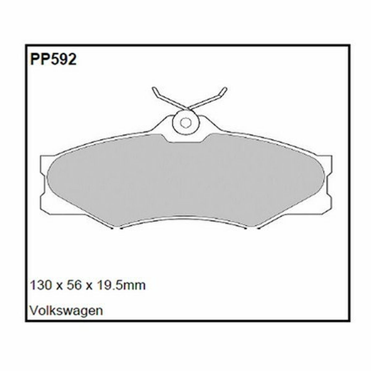 Brake pads Black Diamond BDPP592