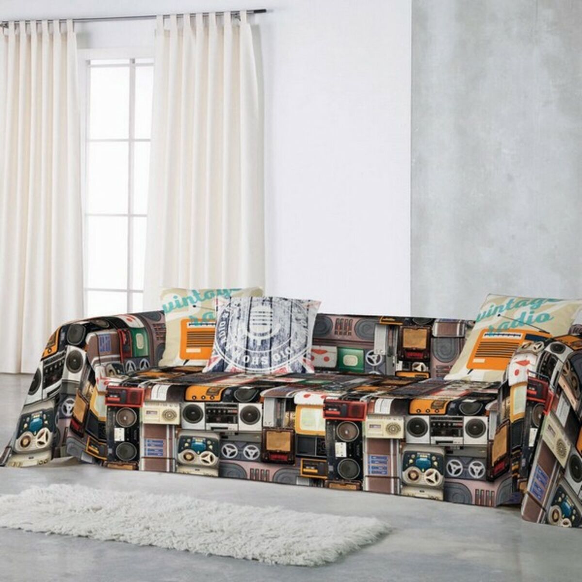 Multipurpose throw Naturals Radio (180 x 260 cm)