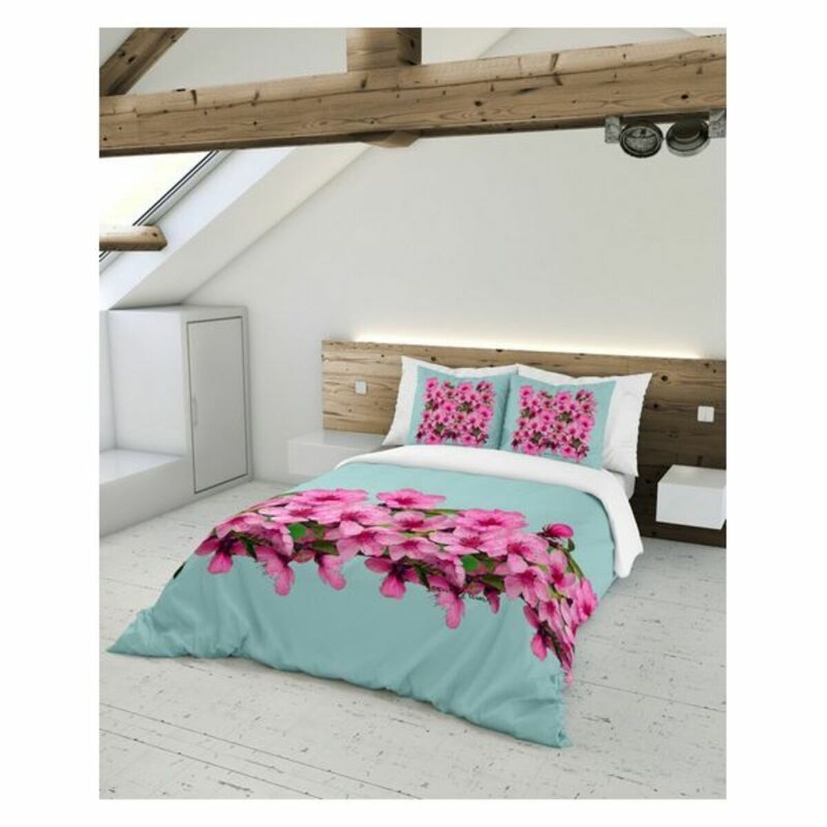 Nordic cover Devota & Lomba Flor Almendro Nordic cover Devota & Lomba Flor Almendro