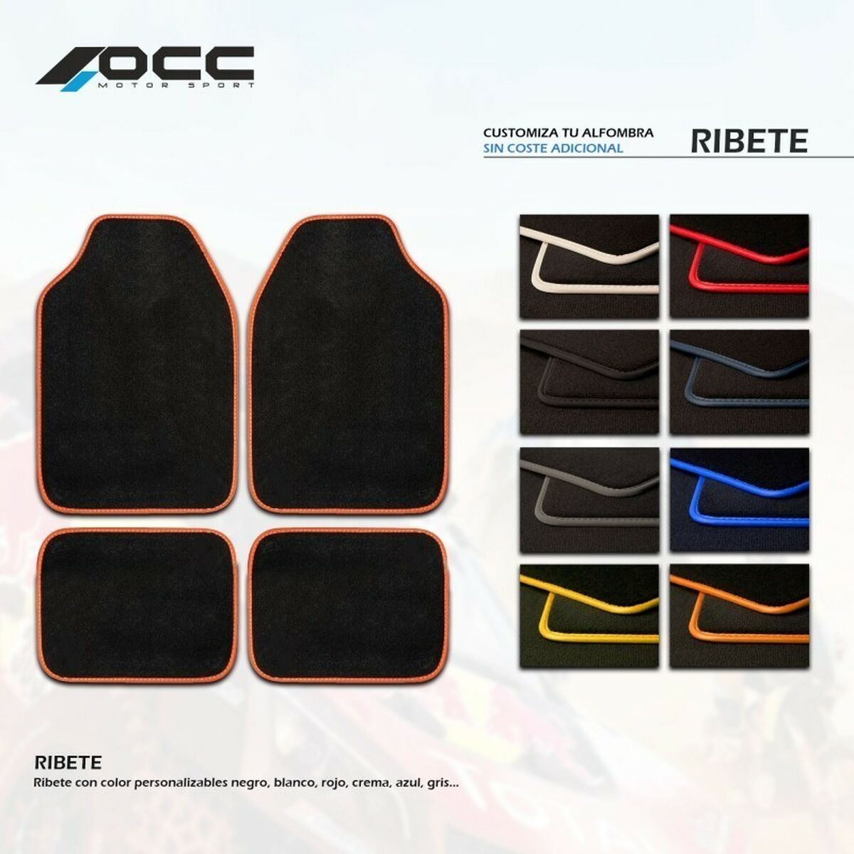 Car Floor Mat Set OCC Motorsport OCCMC0045 5 Pieces
