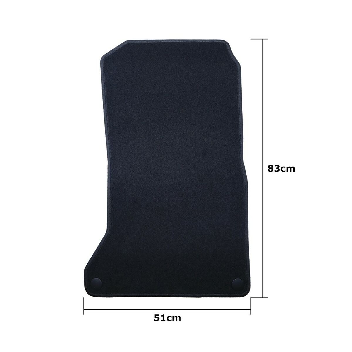 Car Floor Mat Set OCC Motorsport OCCBW0030 Bmw F01 Serie 7 Corto 5 Pieces