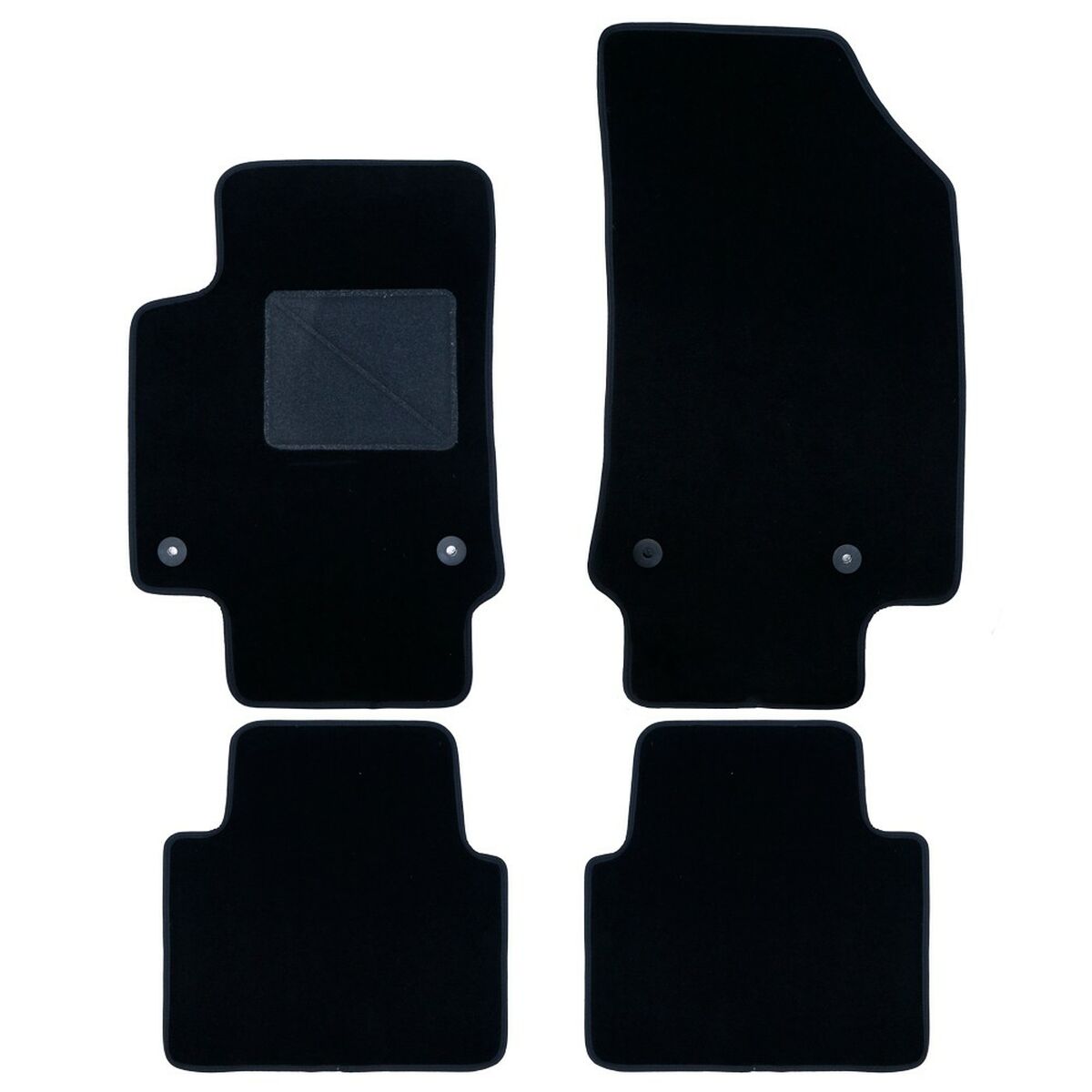 Car Floor Mat OCC Motorsport OCCCT0012 Black Car Floor Mat OCC Motorsport OCCCT0012 Black