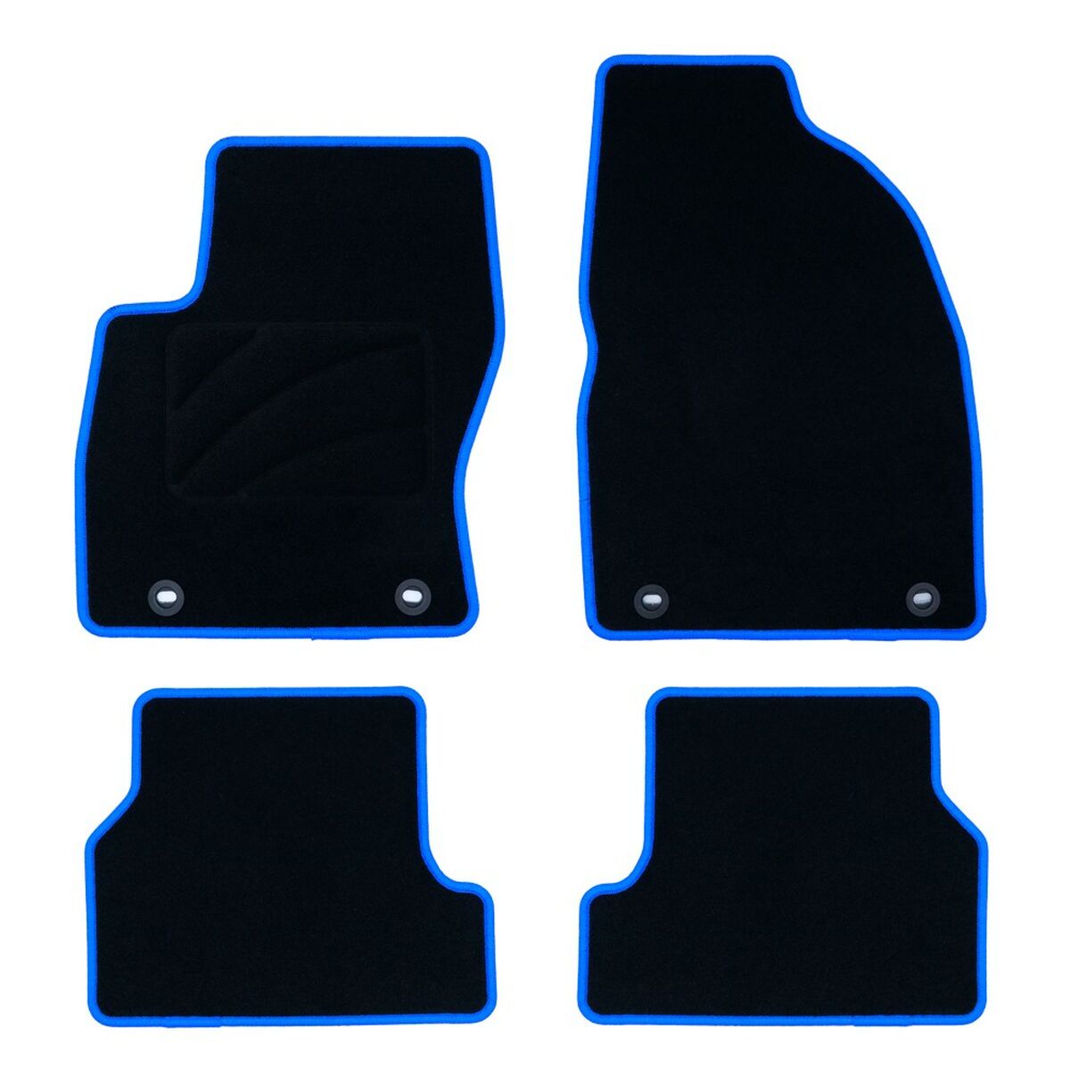 Car Floor Mat Set OCC Motorsport OCCFD0018BL Blue 5 Pieces Car Floor Mat Set OCC Motorsport OCCFD0018BL Blue 5 Pieces