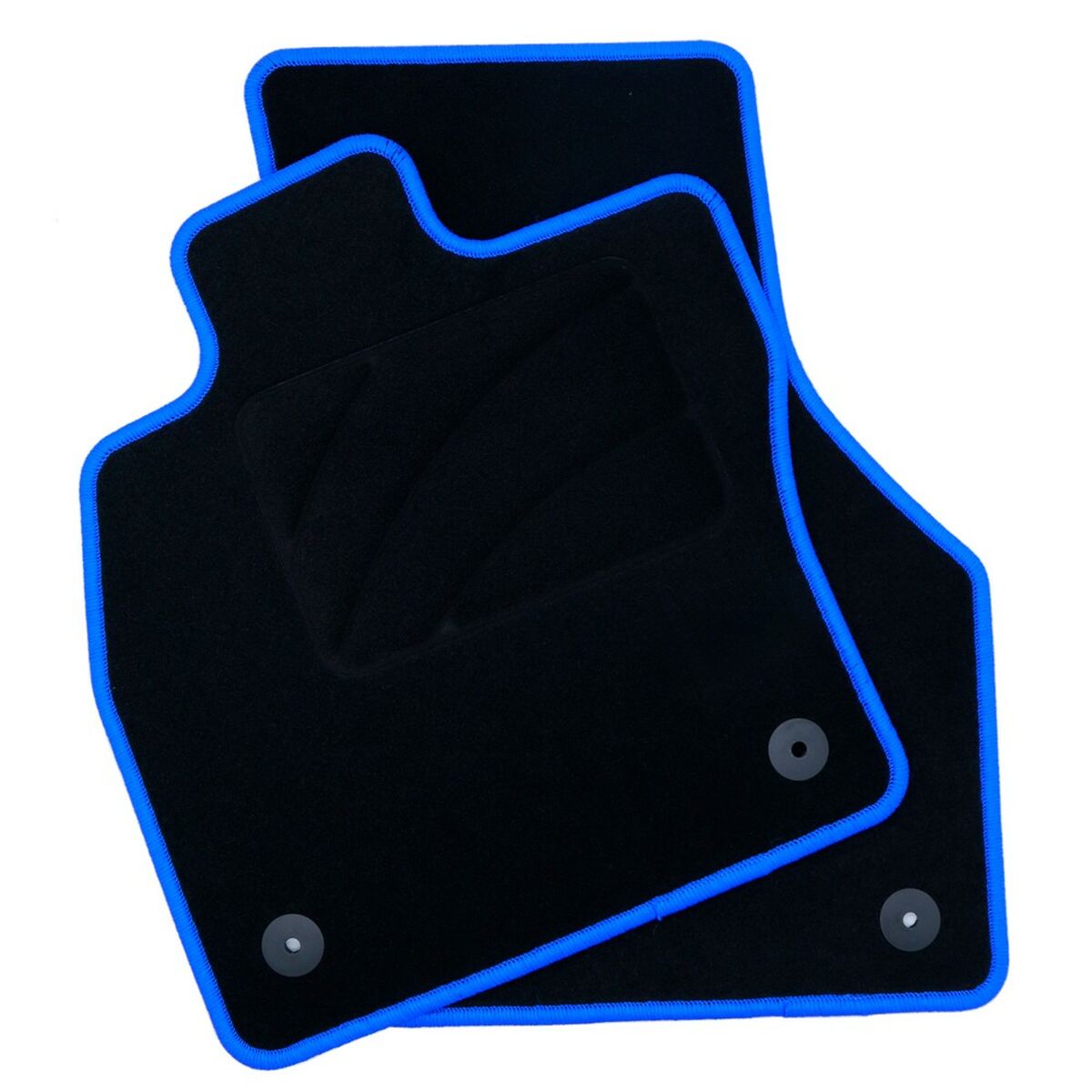 Car Floor Mat Set OCC Motorsport OCCVW0022BL VOLKSWAGEN GOLF VII Blue 5 Pieces