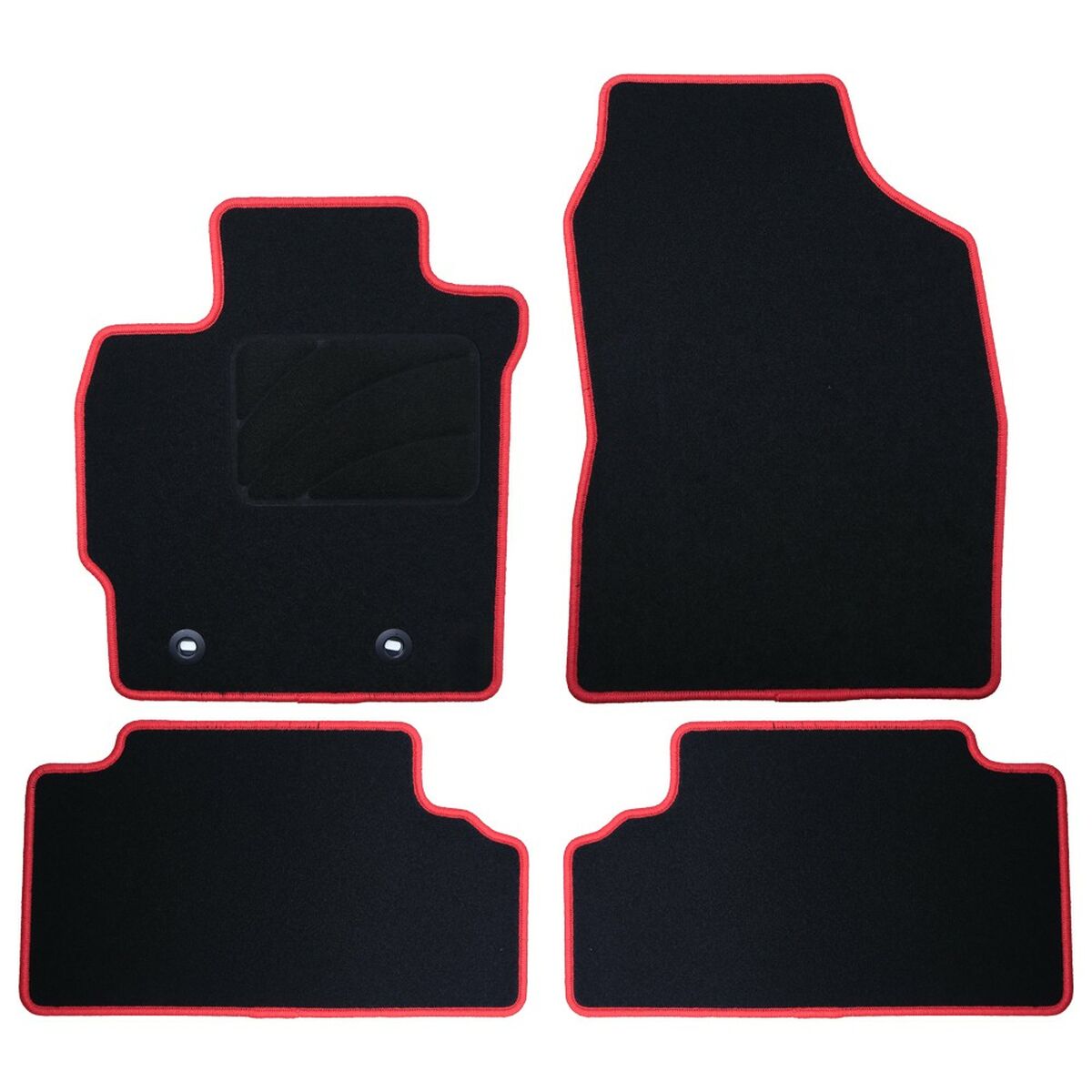 Car Floor Mat Set OCC Motorsport OCCTY0001RD Black Toyota Auris (2007-2013) 5 Pieces Car Floor Mat Set OCC Motorsport OCCTY0001RD Black Toyota Auris (2007-2013) 5 Pieces