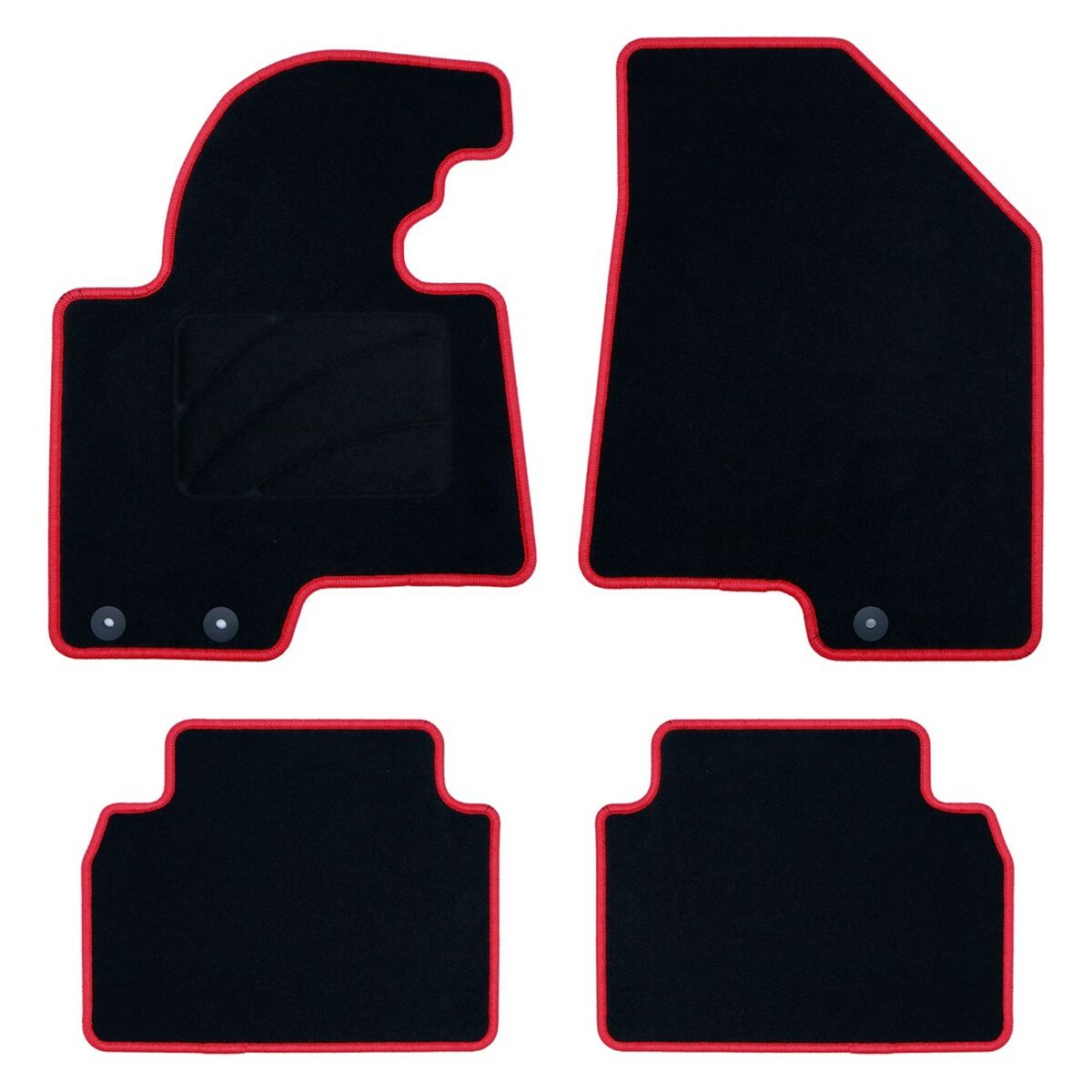 Car Floor Mat OCC Motorsport OCCKI0034RD Red Car Floor Mat OCC Motorsport OCCKI0034RD Red