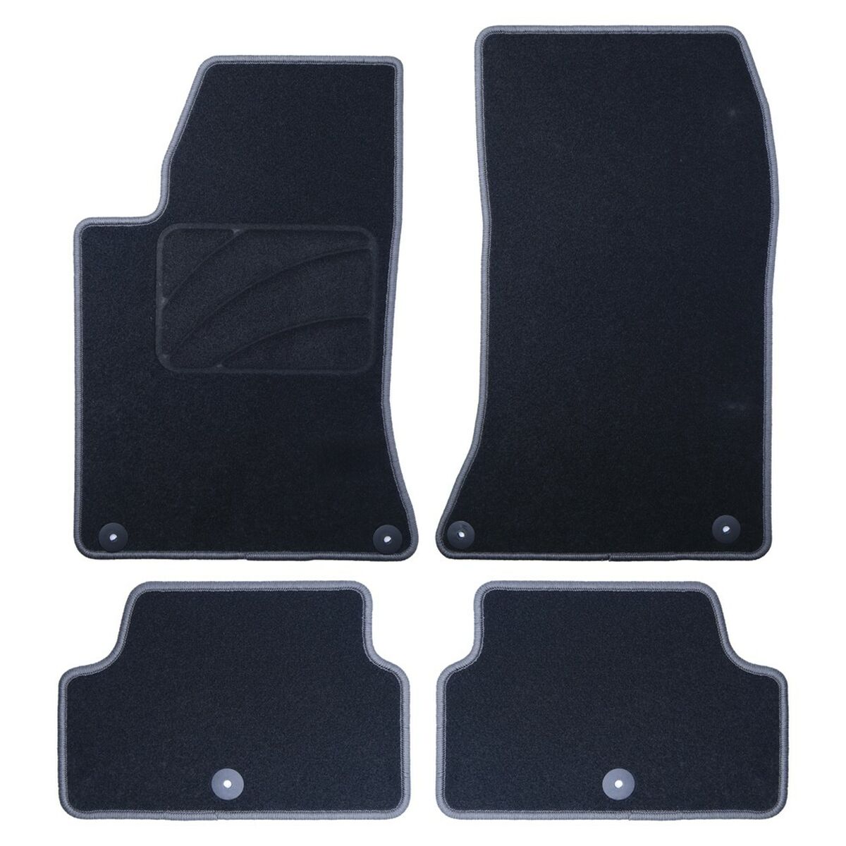 Car Floor Mat Set OCC Motorsport OCCIF0003GD Dark grey Infinity Q30 5 Pieces Car Floor Mat Set OCC Motorsport OCCIF0003GD Dark grey Infinity Q30 5 Pieces