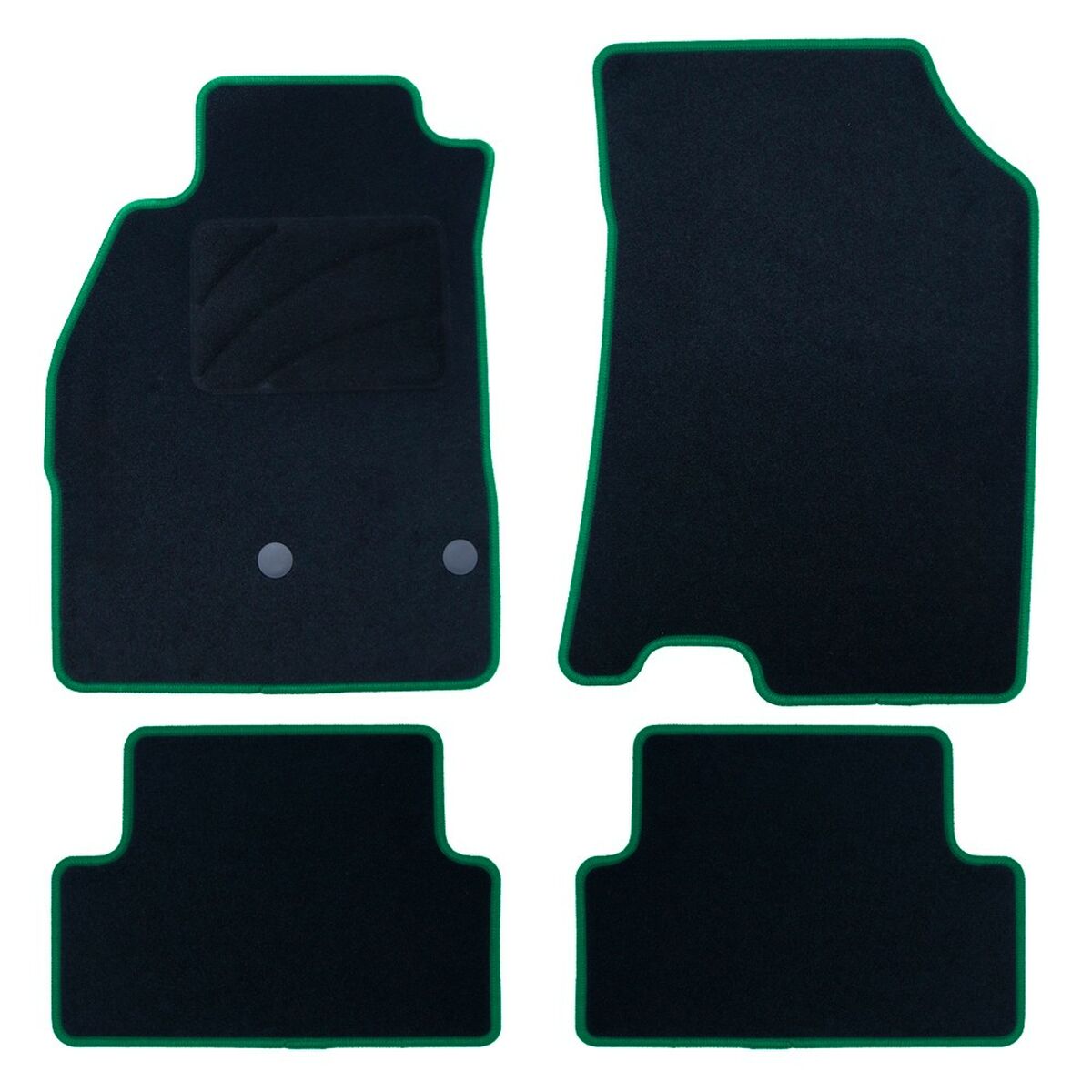 Car Floor Mat OCC Motorsport OCCRT0036GR Green Car Floor Mat OCC Motorsport OCCRT0036GR Green