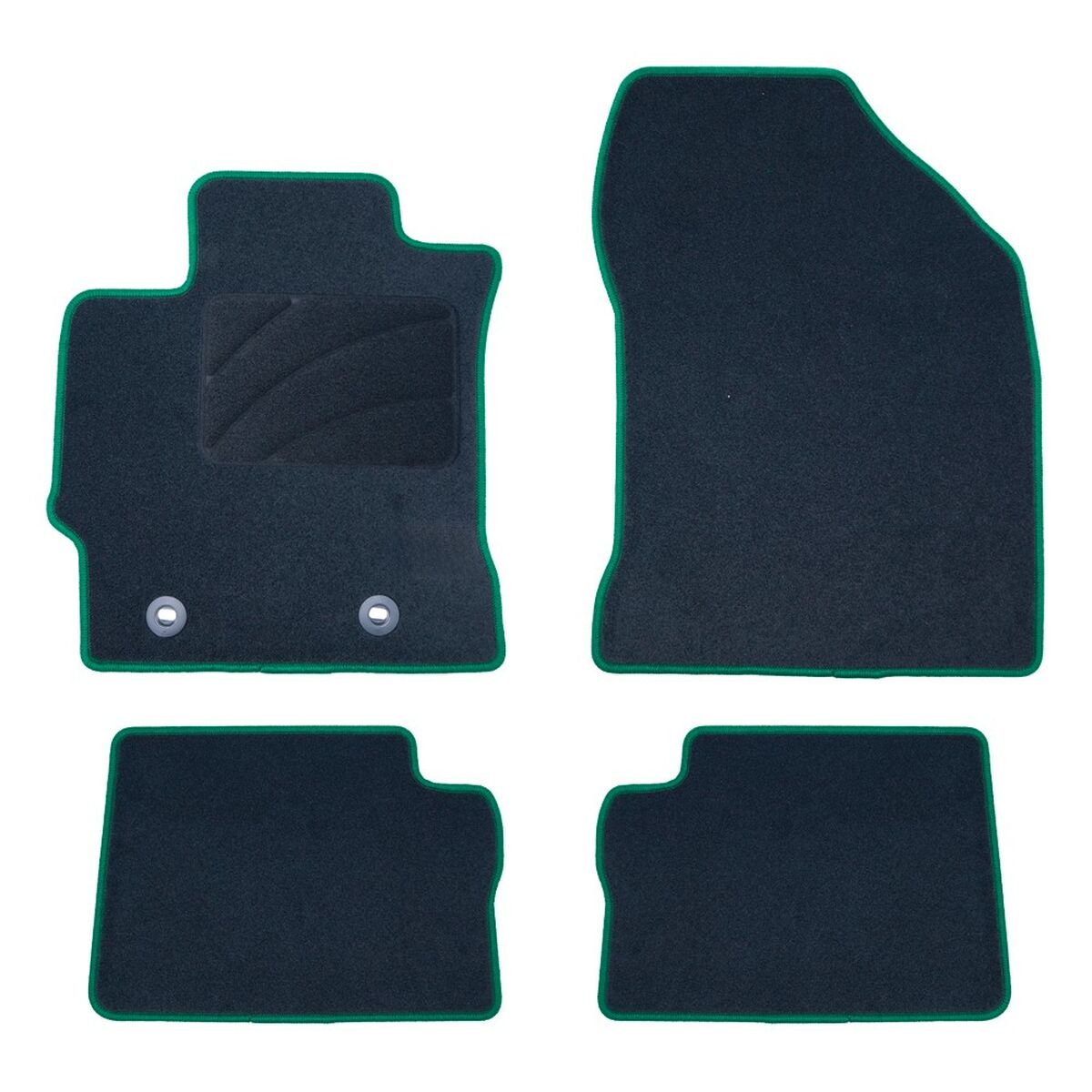 Car Floor Mat OCC Motorsport OCCTY0002GR Green Car Floor Mat OCC Motorsport OCCTY0002GR Green