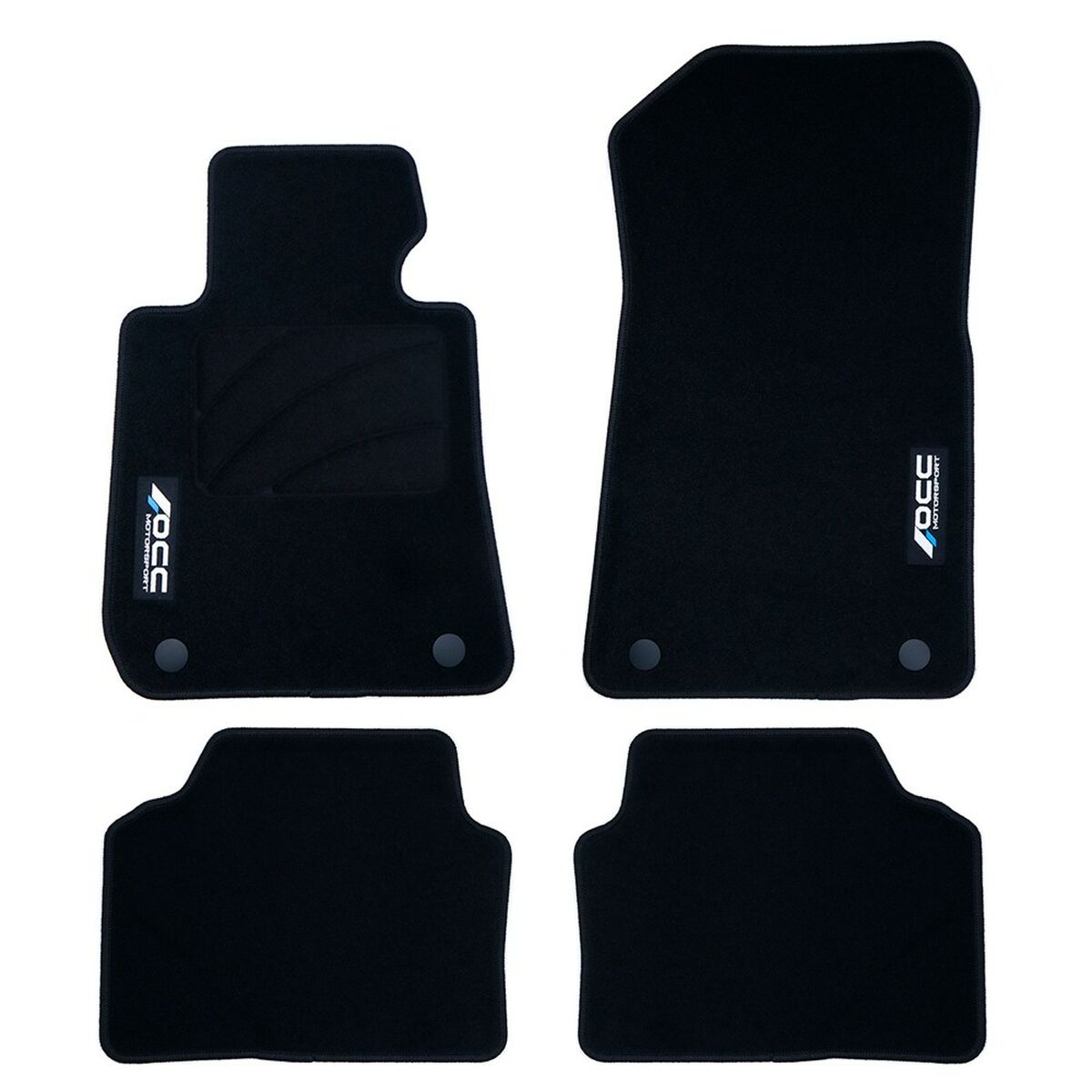 Car Floor Mat Set OCC Motorsport OCCBW0026LOG Bmw E90 Serie 3 Sedan 5 Pieces Car Floor Mat Set OCC Motorsport OCCBW0026LOG Bmw E90 Serie 3 Sedan 5 Pieces