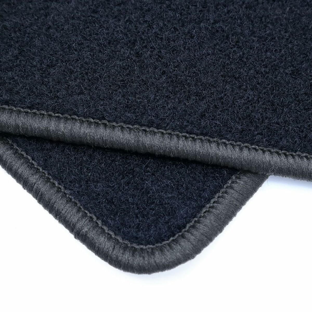 Car Floor Mat Set OCC Motorsport OCCPG0008GD Black Dark grey Peugeot 208 Velvet 5 Pieces