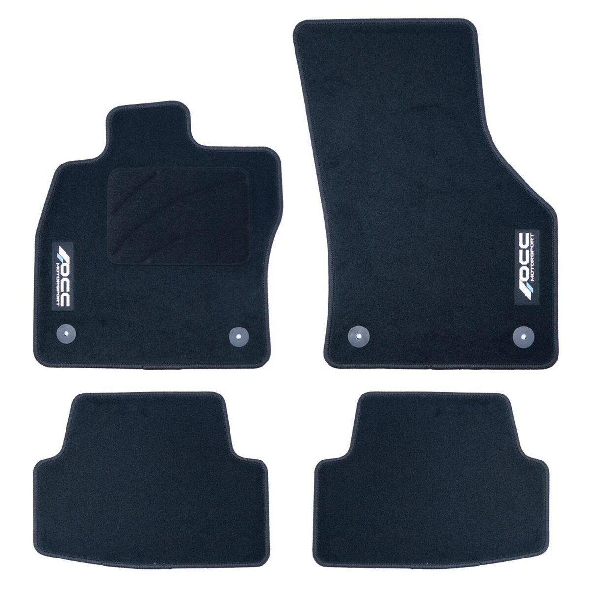 Car Floor Mat OCC Motorsport OCCVW0022LOG Car Floor Mat OCC Motorsport OCCVW0022LOG