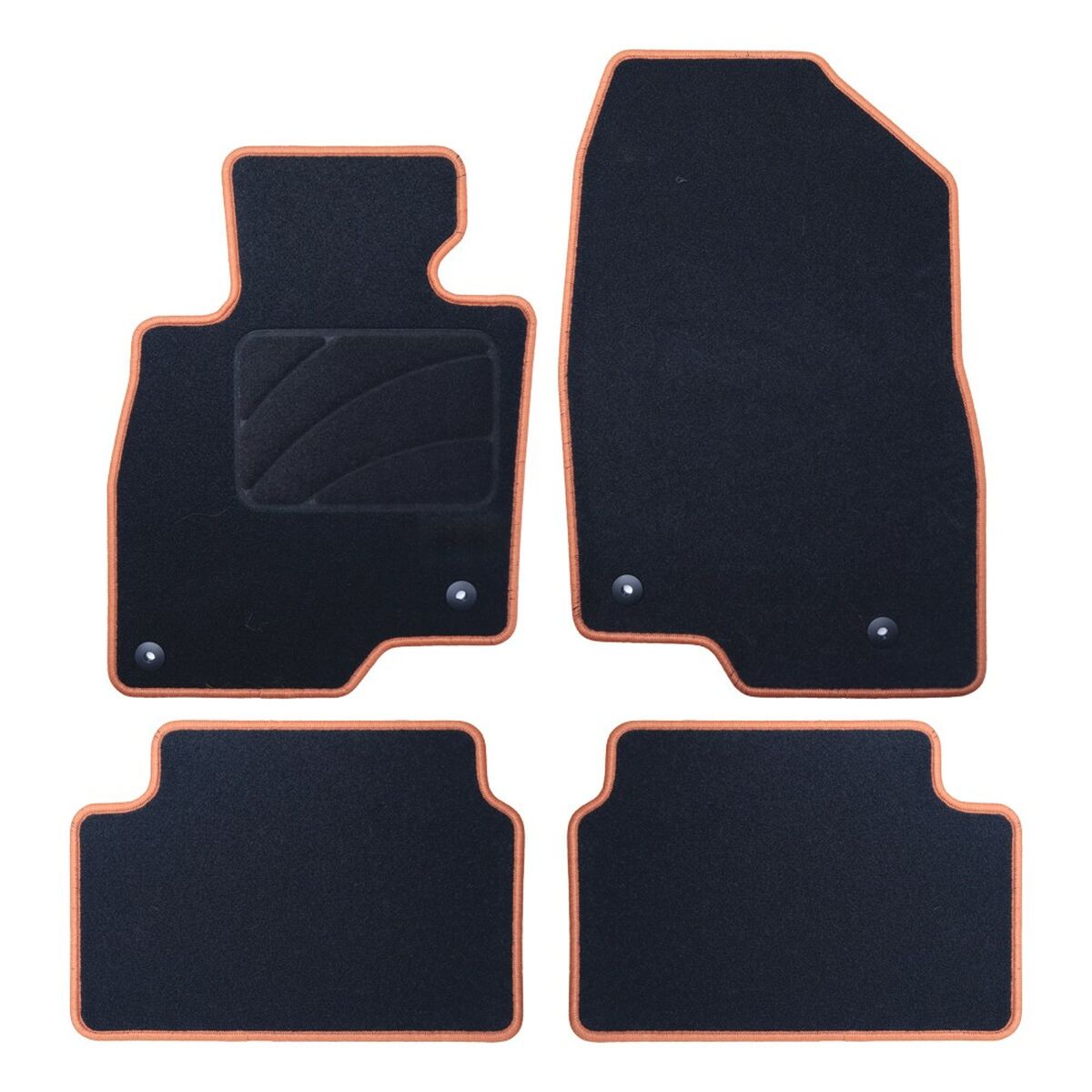 Car Floor Mat Set OCC Motorsport OCCMZ0012YE Mazda 6 Wagon 5 Pieces Car Floor Mat Set OCC Motorsport OCCMZ0012YE Mazda 6 Wagon 5 Pieces