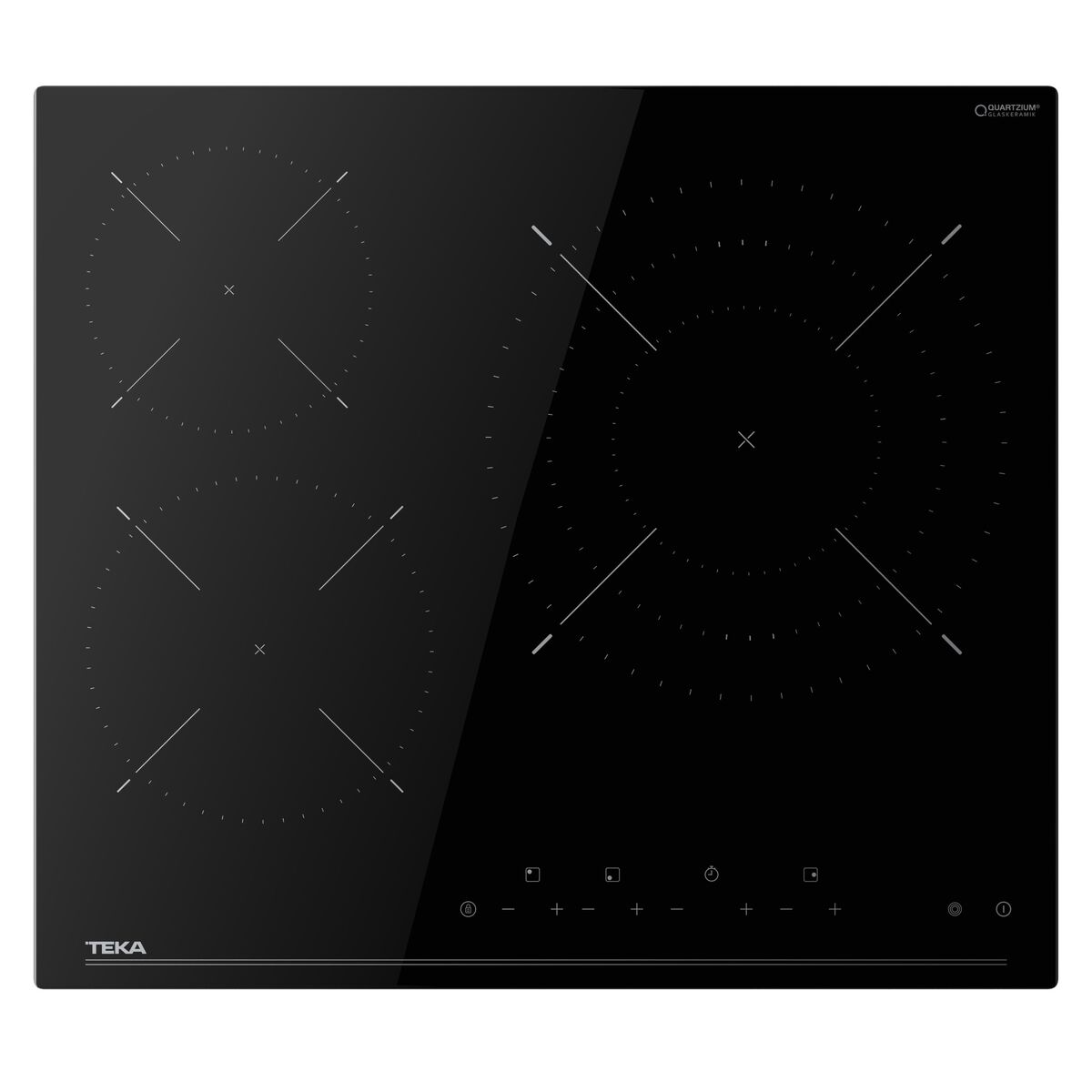 Glass-Ceramic Hob Teka TBC63120 7400 W 6200 W Glass-Ceramic Hob Teka TBC63120 7400 W 6200 W