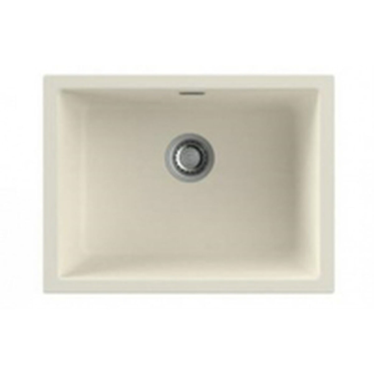 Sink with One Basin Nodor NORGRANITE 55401BWH 4087 White Sink with One Basin Nodor NORGRANITE 55401BWH 4087 White