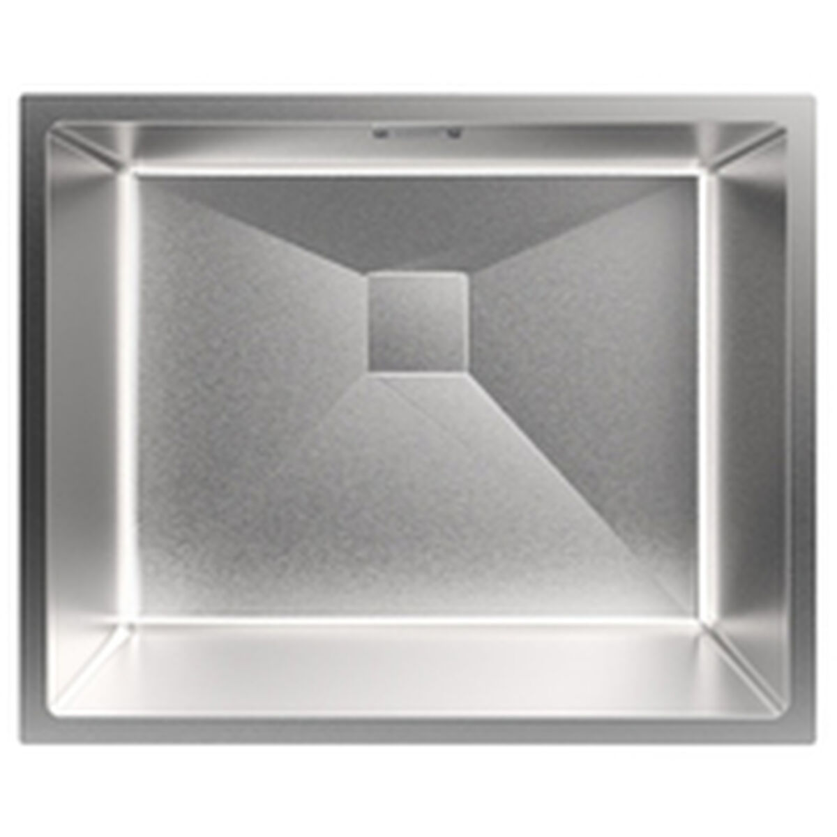 Sink with One Basin Nodor