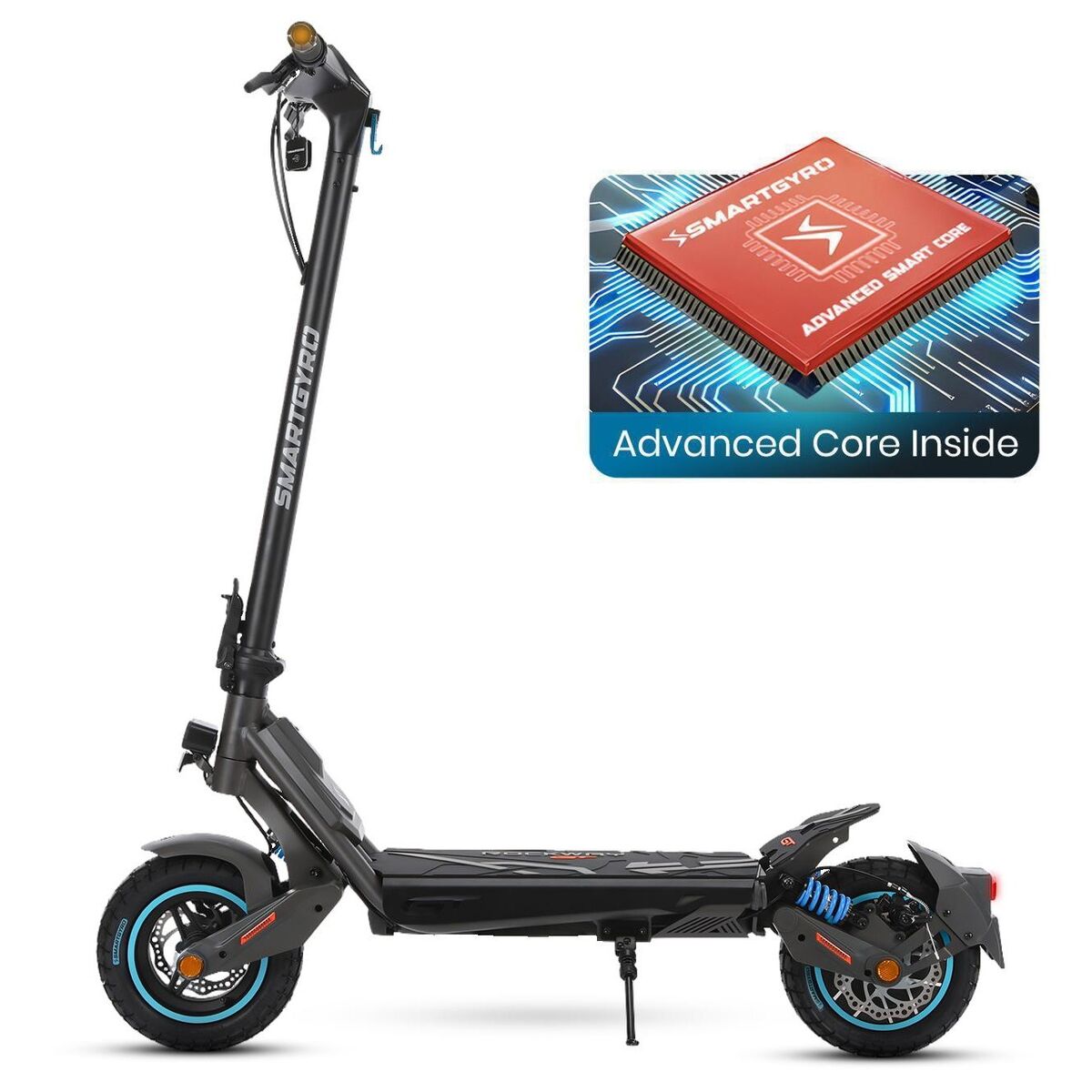 Electric Scooter Smartgyro SG27-585 25 km/h Black 800 W Electric Scooter Smartgyro SG27-585 25 km/h Black 800 W