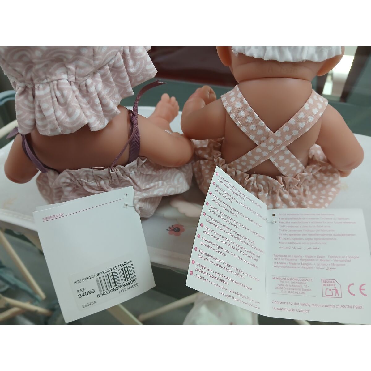 Baby doll Antonio Juan Pitu 26 cm
