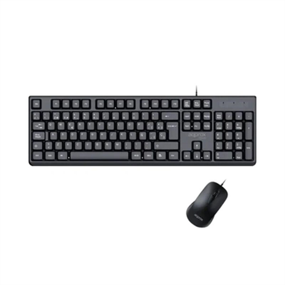 Keyboard and Mouse approx! MX245 Black Spanish Spanish Qwerty