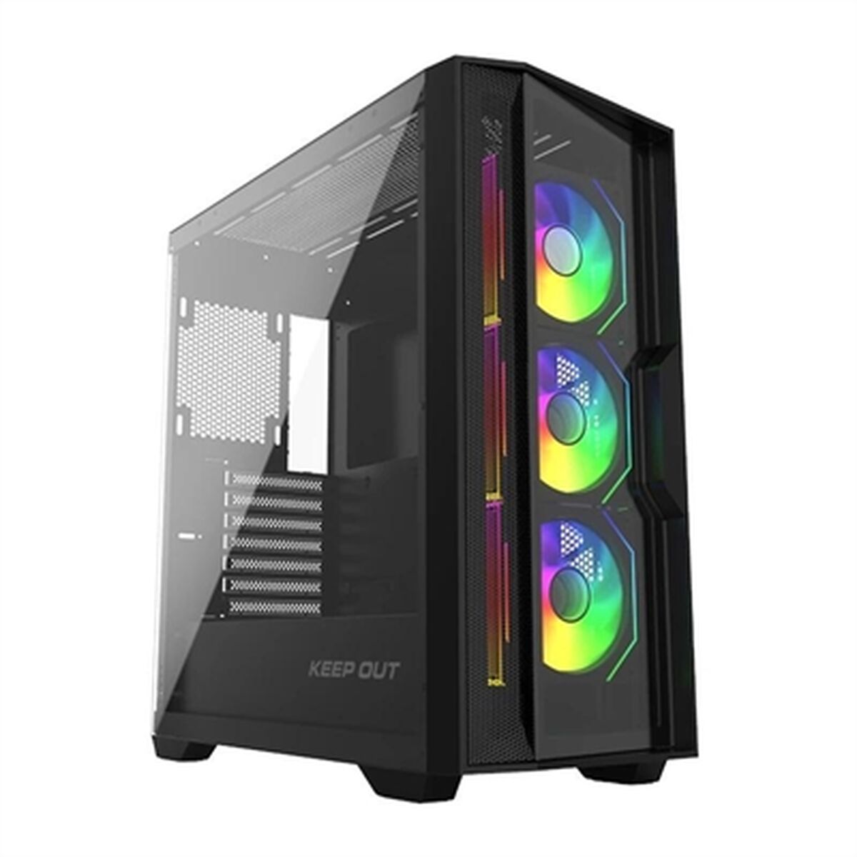 ATX Semi-tower Box KEEP OUT KO XC-500 Black