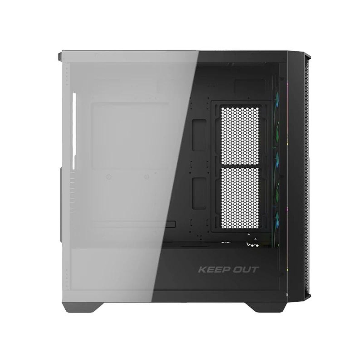 ATX Semi-tower Box KEEP OUT KO XC-500 Black
