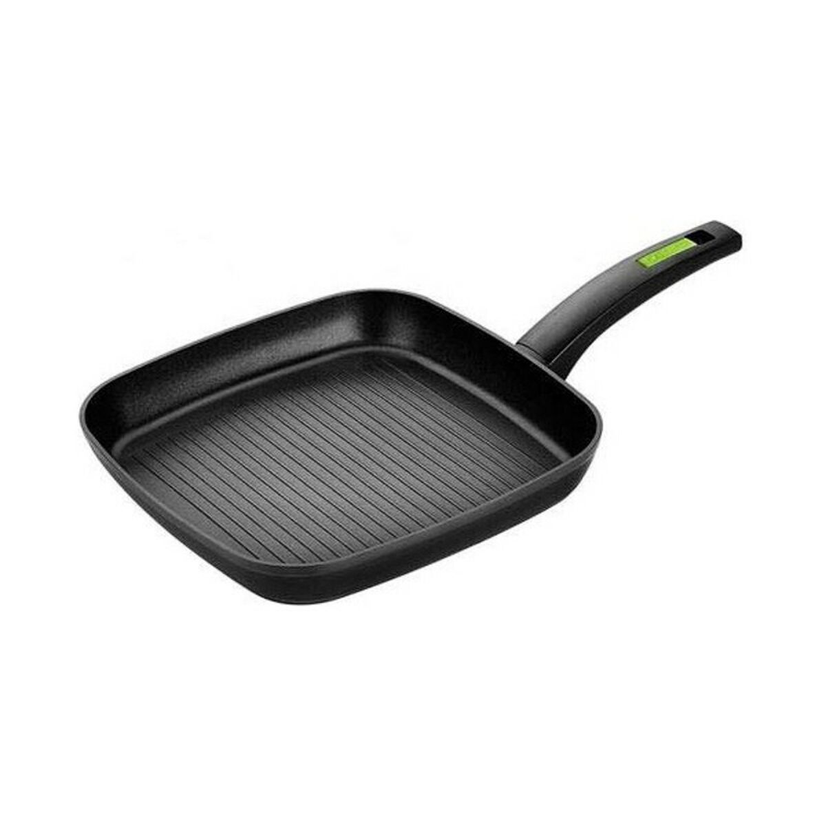 Grill pan Monix M481231 28 cm Green Stainless steel (28 cm) Grill pan Monix M481231 28 cm Green Stainless steel (28 cm)