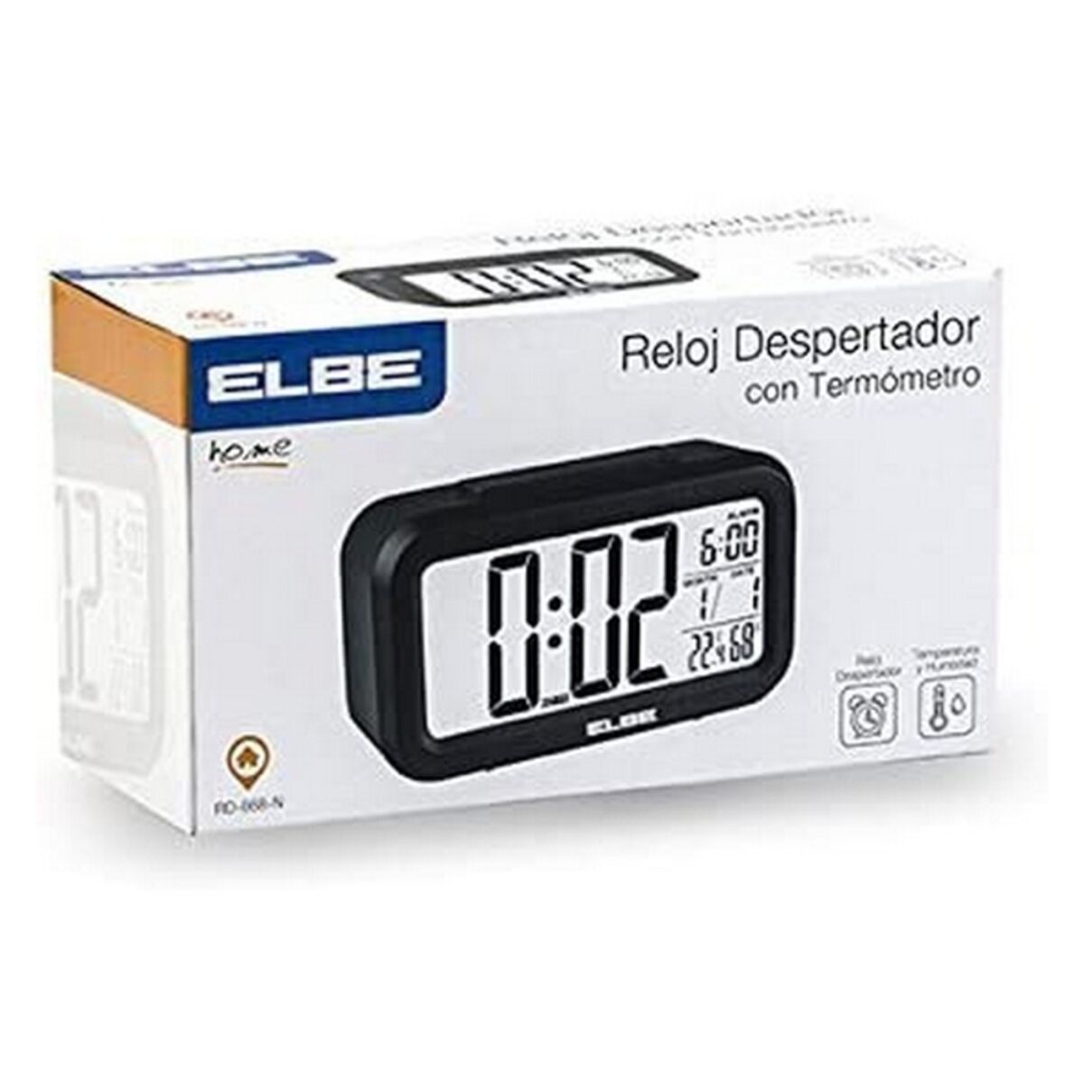 Alarm Clock ELBE RD-668 Black 4,4″