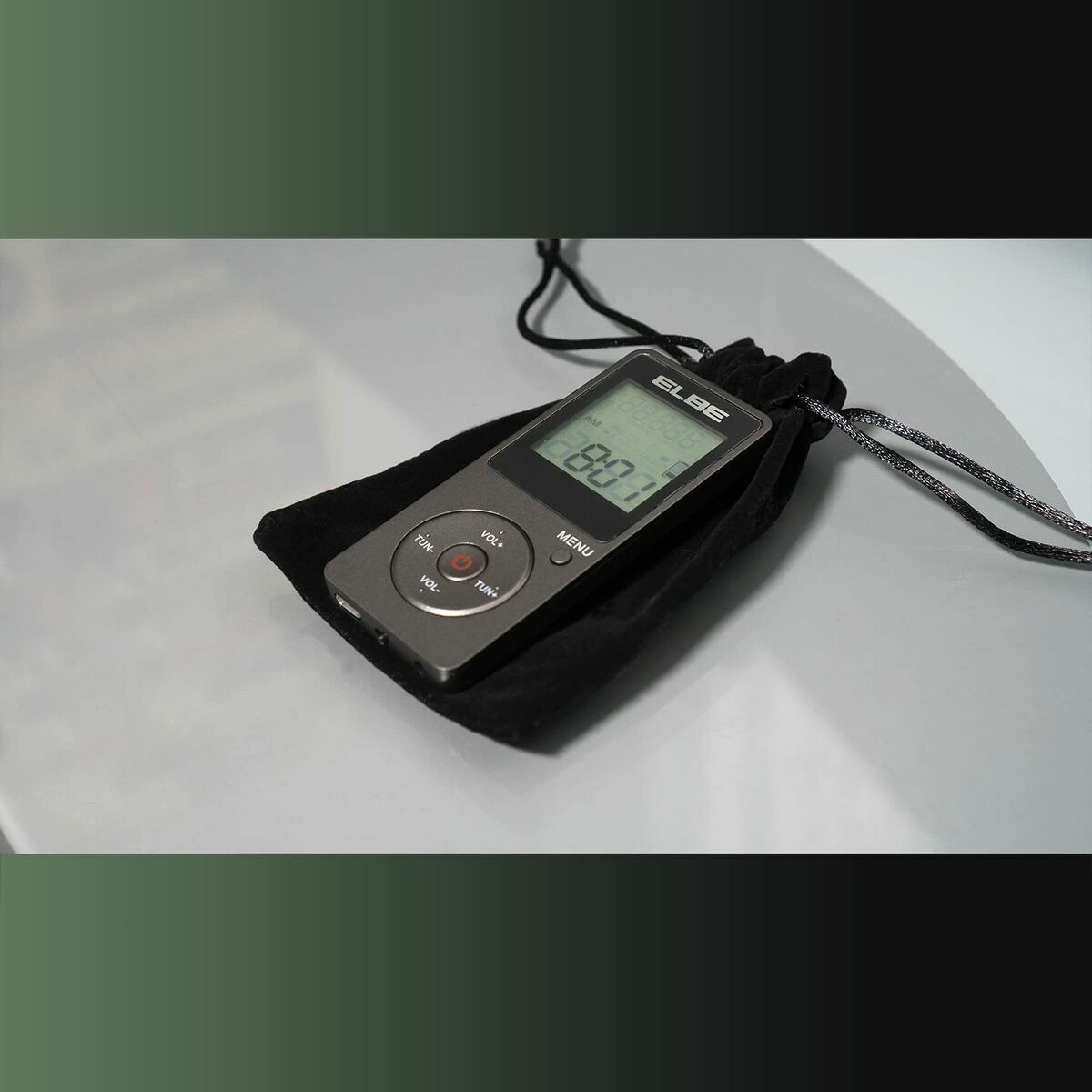 Transistor Radio ELBE RF-95 Dark grey Sporting AM/FM