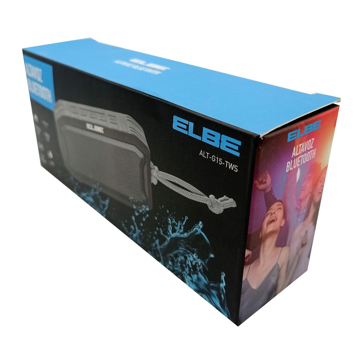 Portable Speaker ELBE ALTG15TWS Black Grey 5 W