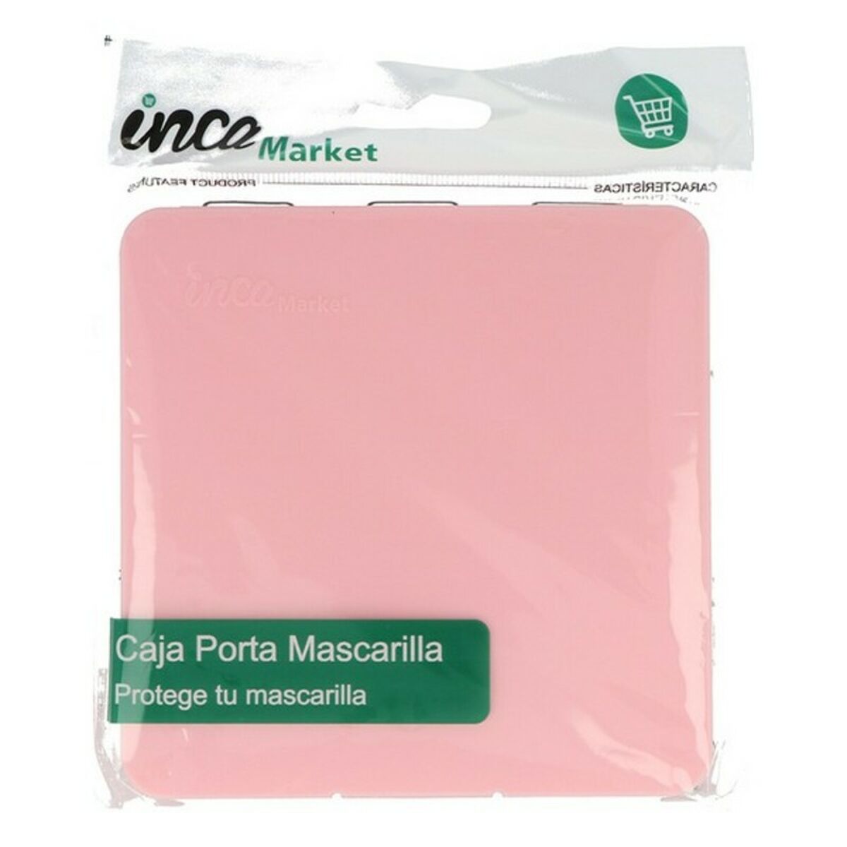 Portable Mask Case FFP2 Inca Pink Portable Mask Case FFP2 Inca Pink