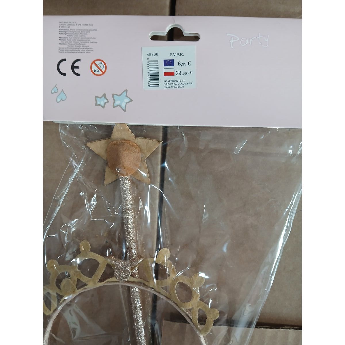 Princess Accessories Inca Pink Unicorn 2 Pieces