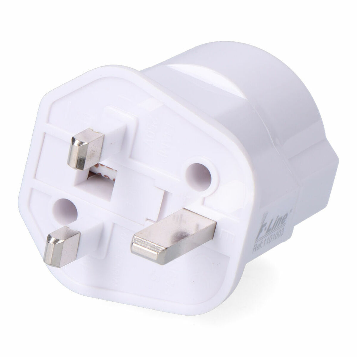 Plug Adapter F-line White 230 V