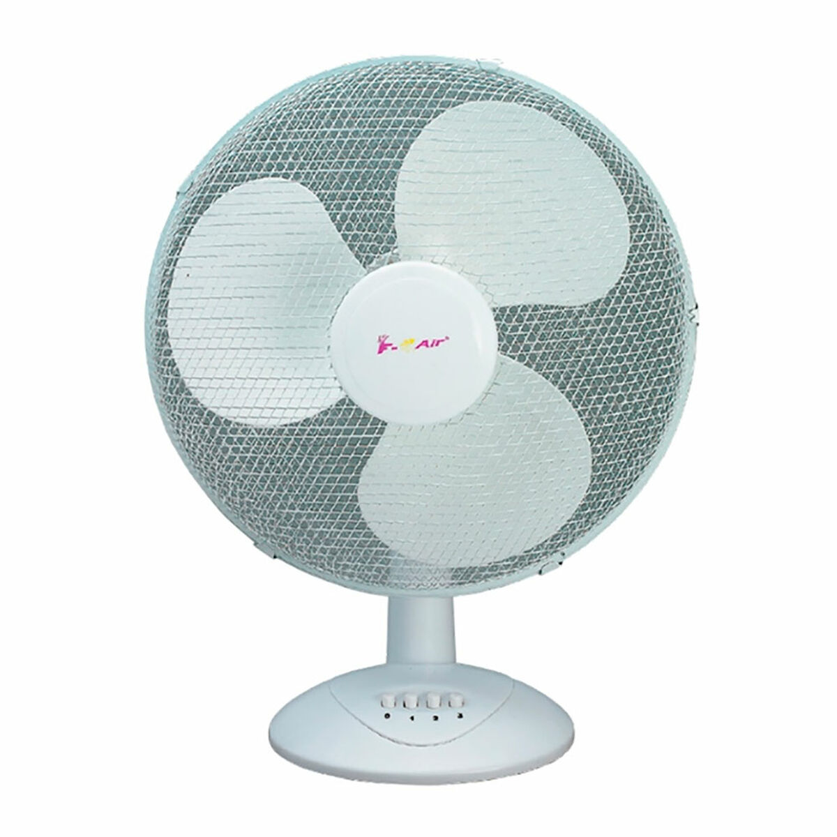 Table Fan F-Air White 45 W  40 x 51 cm