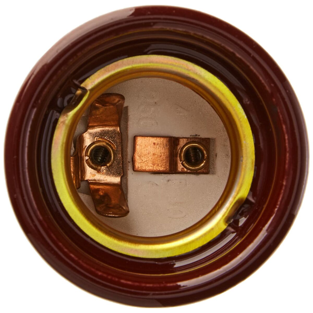 Lamp holder F-line Brown 100 W E27 Vintage