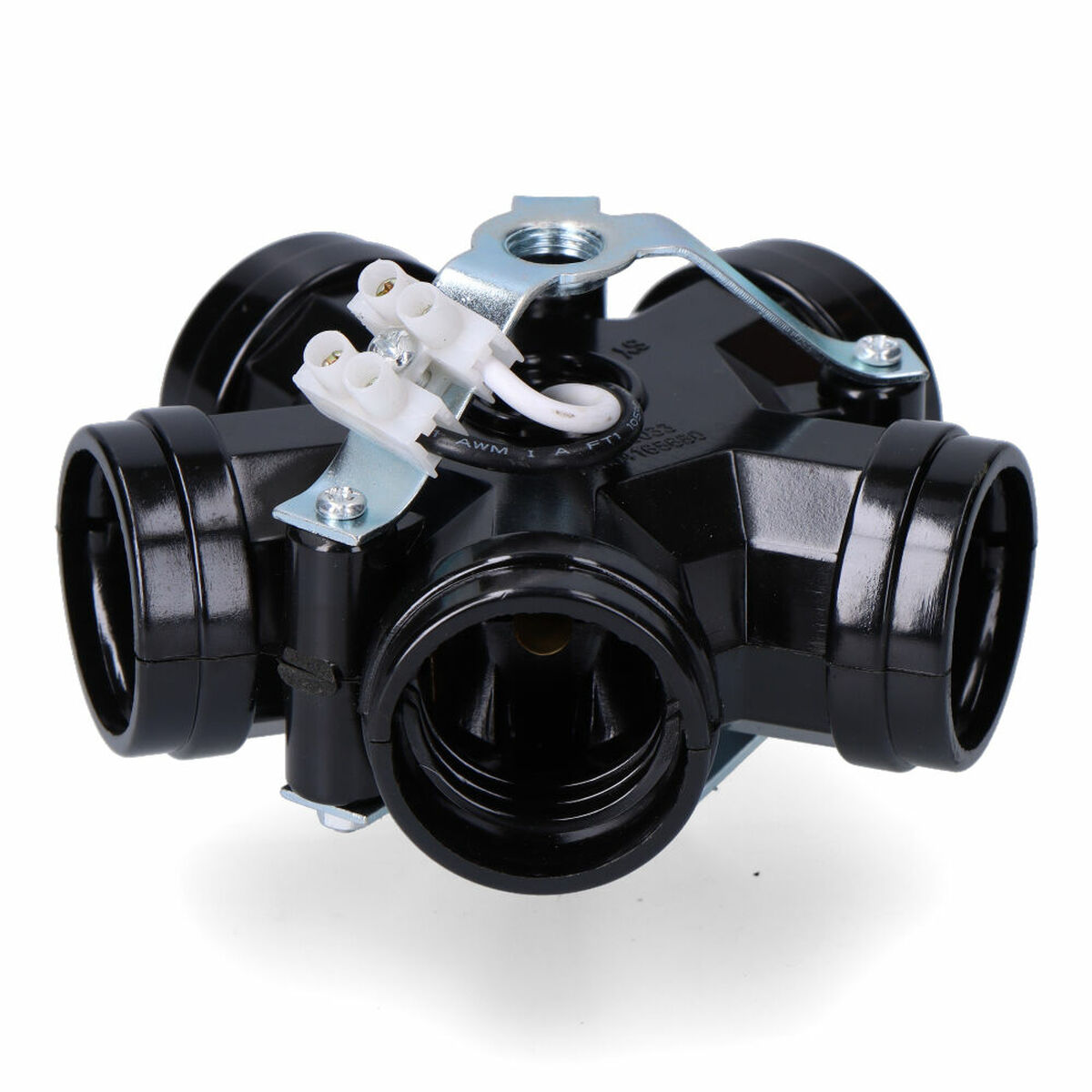 Lamp holder F-line Black E27