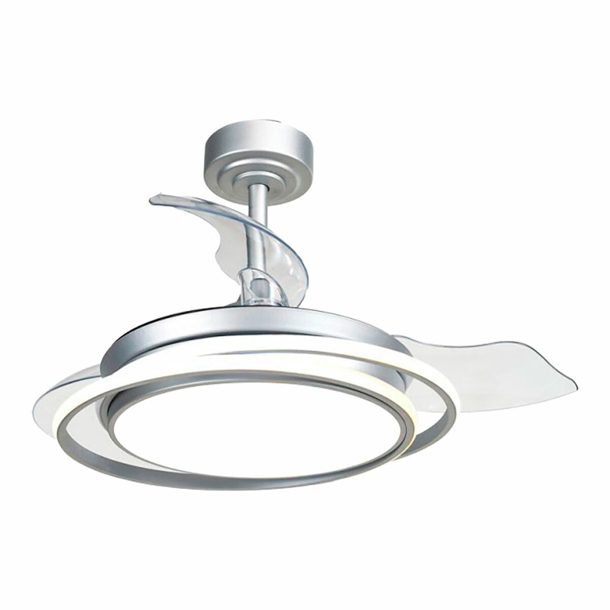 Ceiling Fan CristalRecord Silver 40 W  40 cm