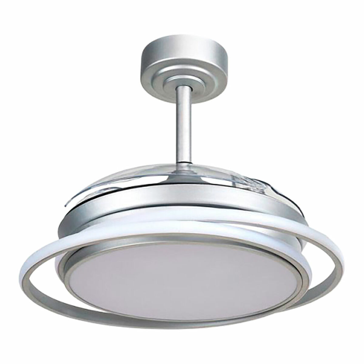 Ceiling Fan CristalRecord Silver 40 W  40 cm