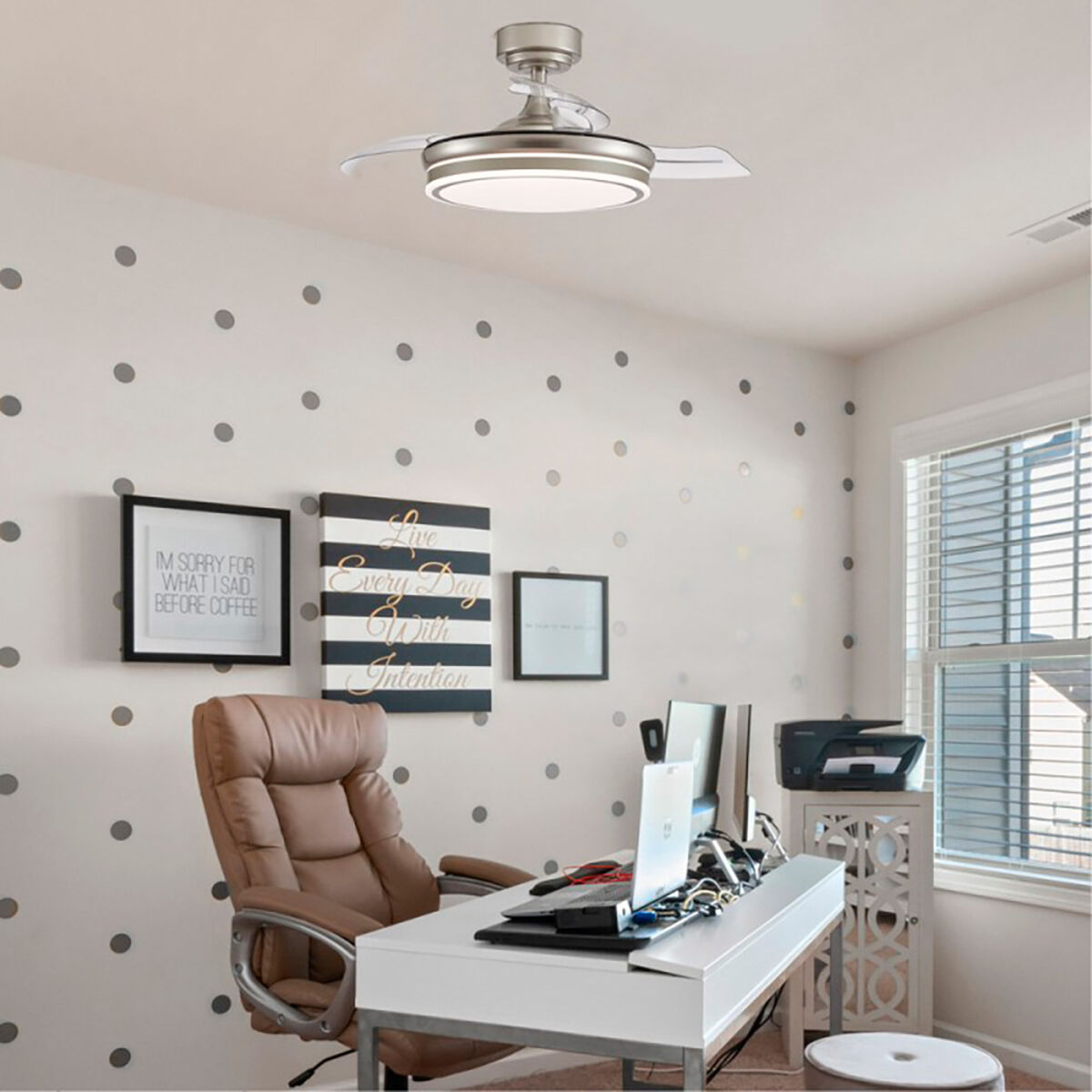 Ceiling Fan CristalRecord 72 W 106 cm