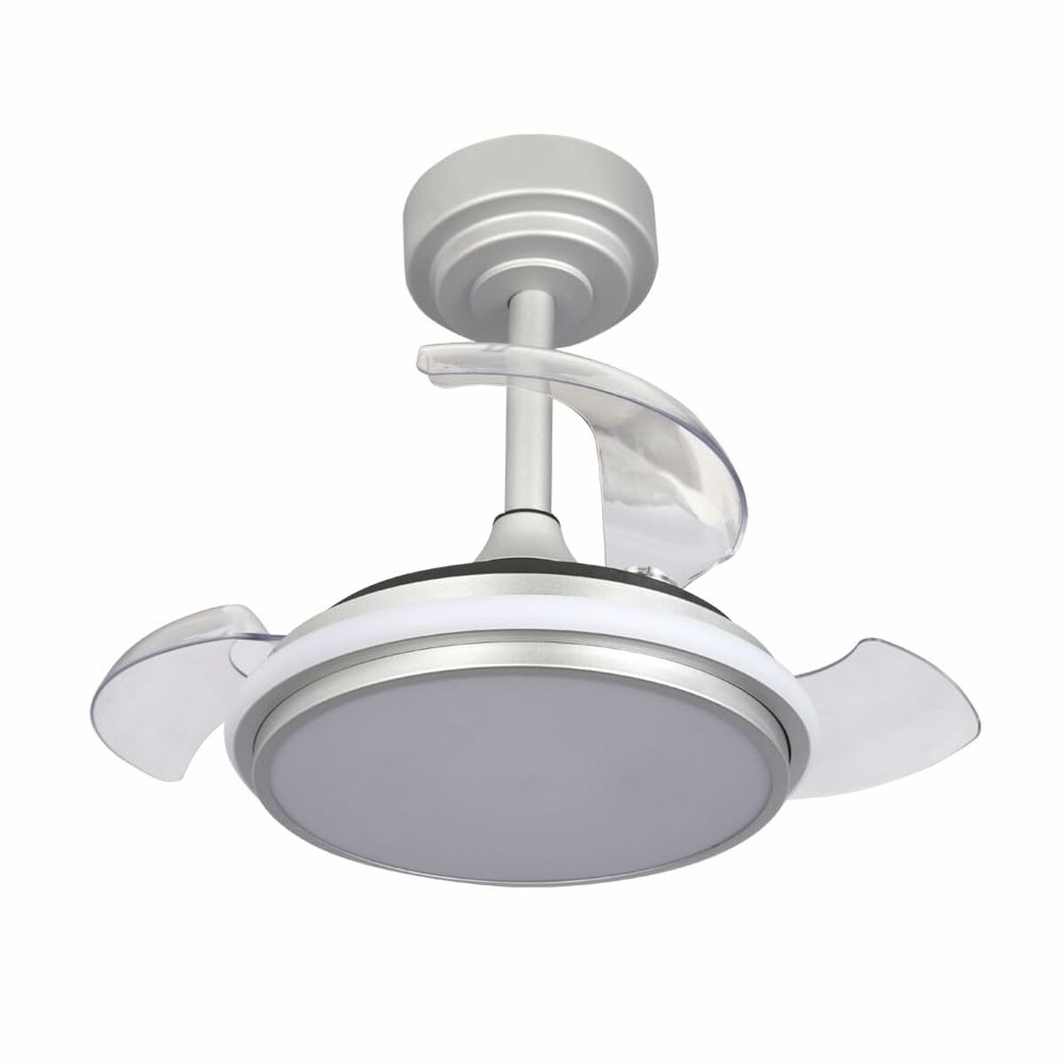 Ceiling Fan CristalRecord Silver 35 W (3000 K) (4000 K)